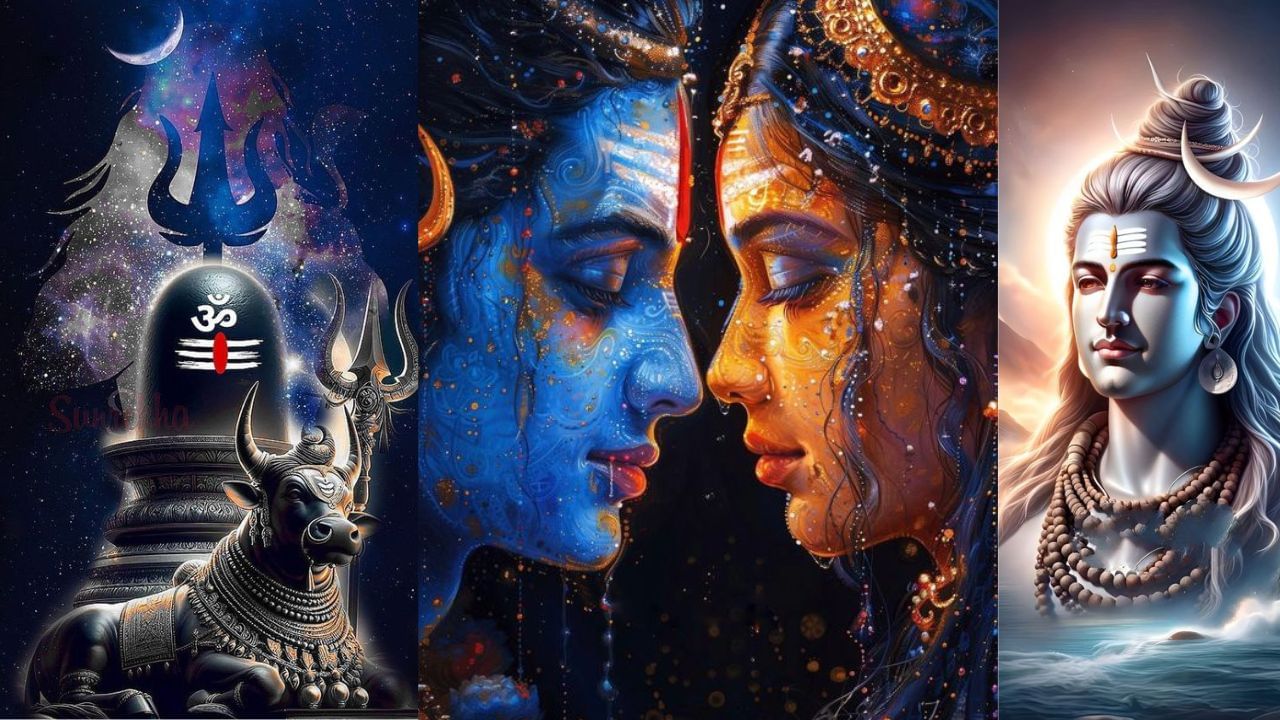 1280x720 Stunning Shiva Parvati image, HD 4K Wallpaper. Easy Shiva drawings. Lord Shiva WhatsApp status. Shiv ji quotes, DPs, mantras
