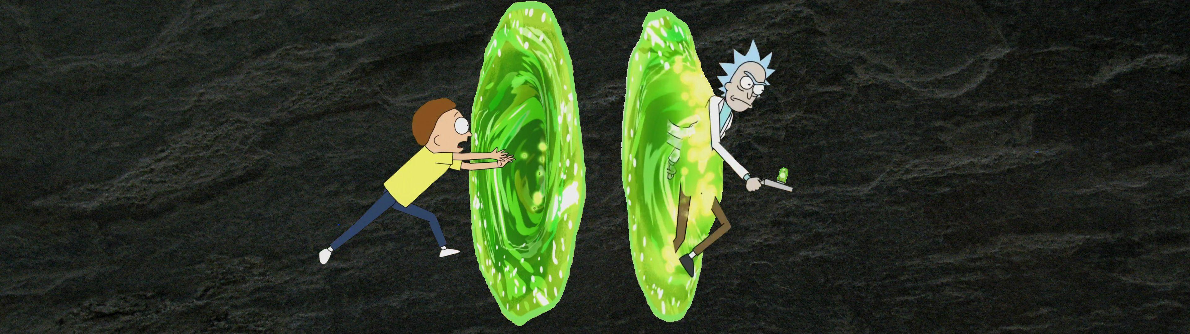 Rick And Morty Dual Screen Wallpapers Top Free Rick And
