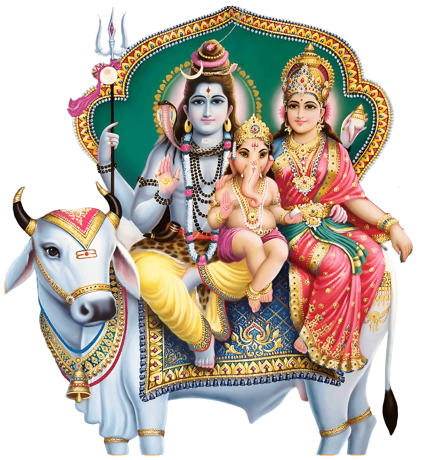 1488x1600 Shiva parvati png god image hd