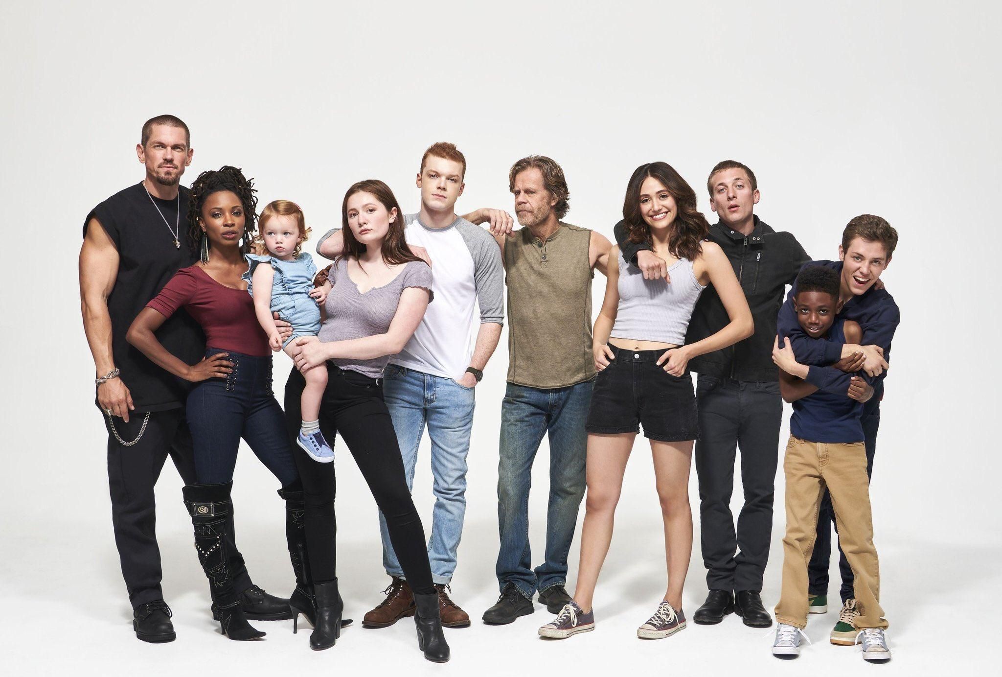 2048x1383 Wallpaper Emmy Rossum, Shameless, Jeremy Allen White, Emma Kenney, William H. Macy, Cameron Monaghan, Ethan Cutkosky, Shameless for mobile and desktop, section фильмы, resolution 2048x1383