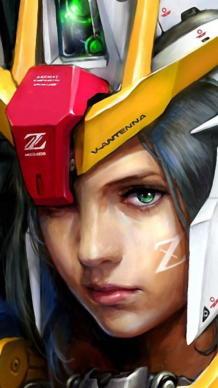 750x1334 Z Gundam Girl iPhone iPhone 6S, iPhone 7 , HD 4k Wallpaper , Image, Background, Photos and Picture