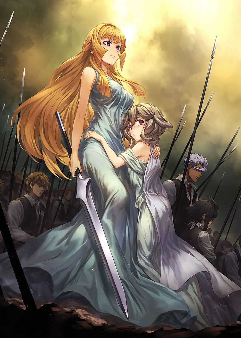 800x1119 Anime, Anime Girls, Mobile Suit Gundam: Iron Blooded Orphans, Sword, Weapon, HD Phone Wallpaper