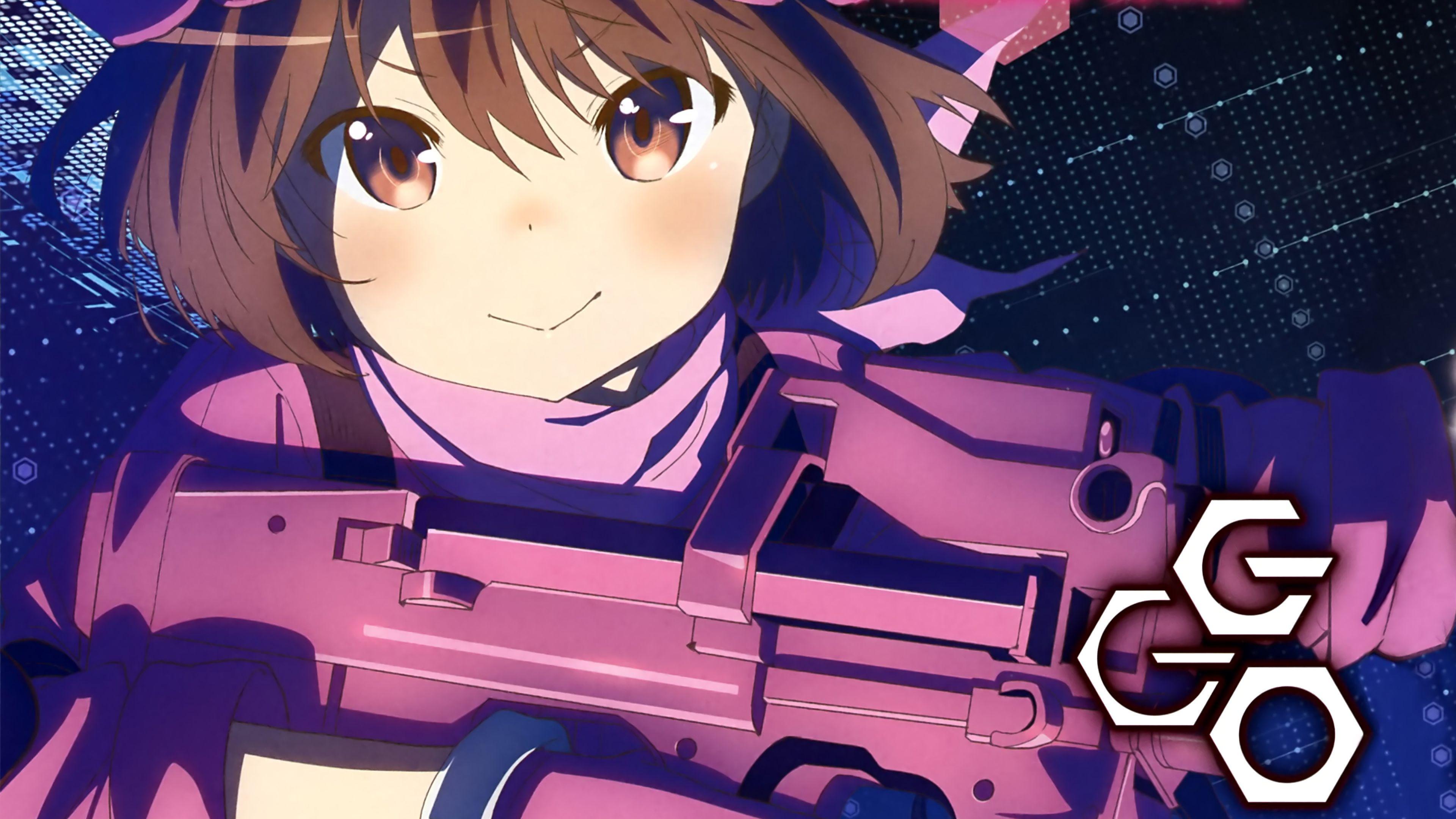 3840x2160 Gun Gale Online Wallpaper