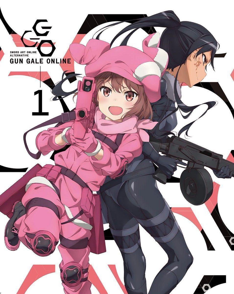 956x1200 Sword Art Online Alternative: Gun Gale Online Vol. 1 BD DVD Cover