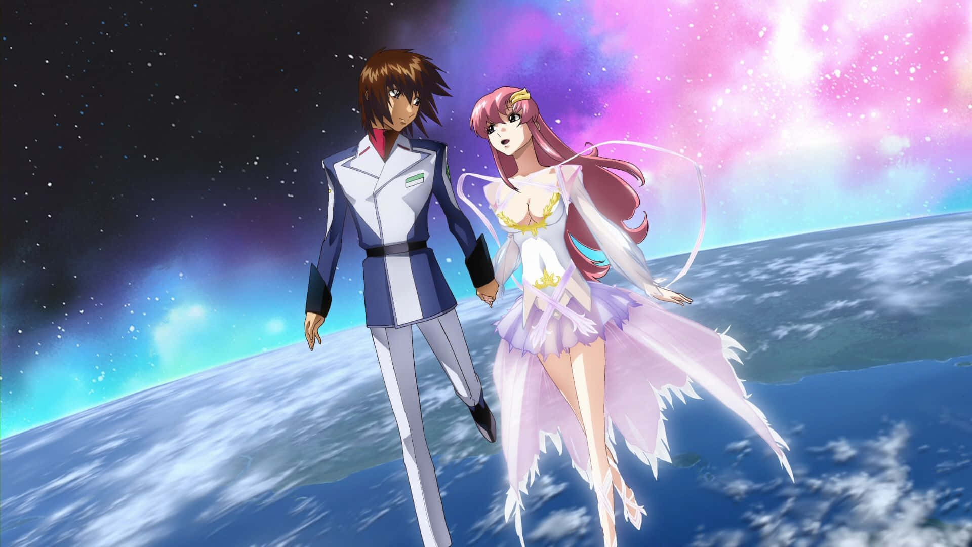 1920x1080 Download Striking Artwork Of Kira Yamato From Gundam Seed Wallpaper