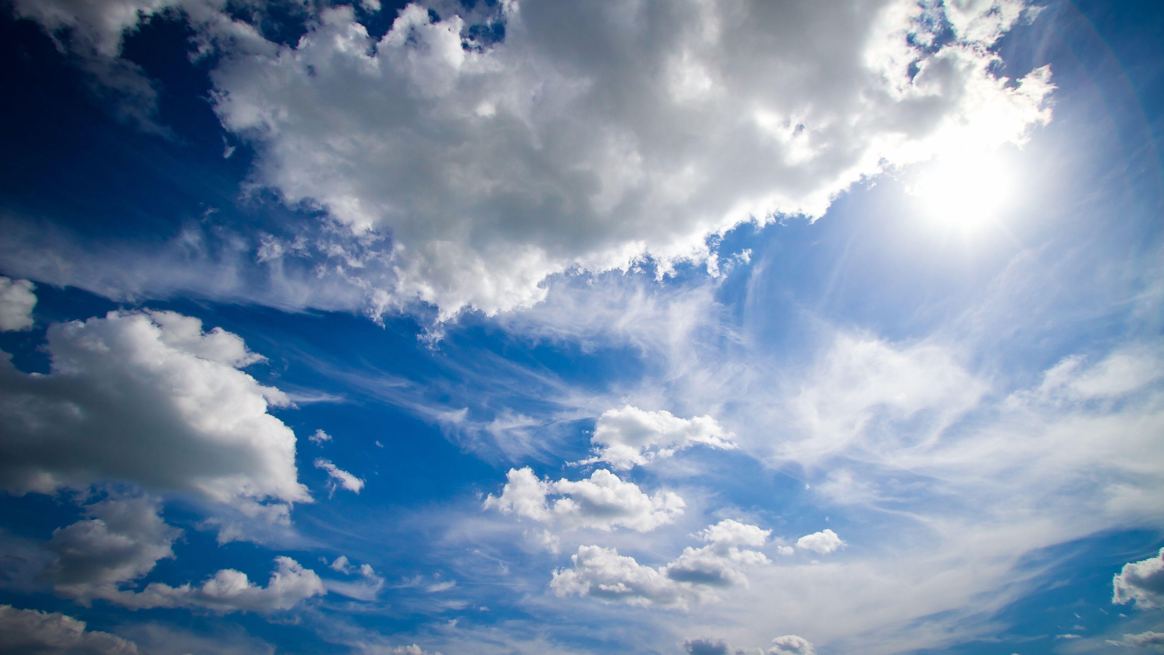3840x2160 Wallpaper 4k Blue Sky Summer 4k Wallpaper