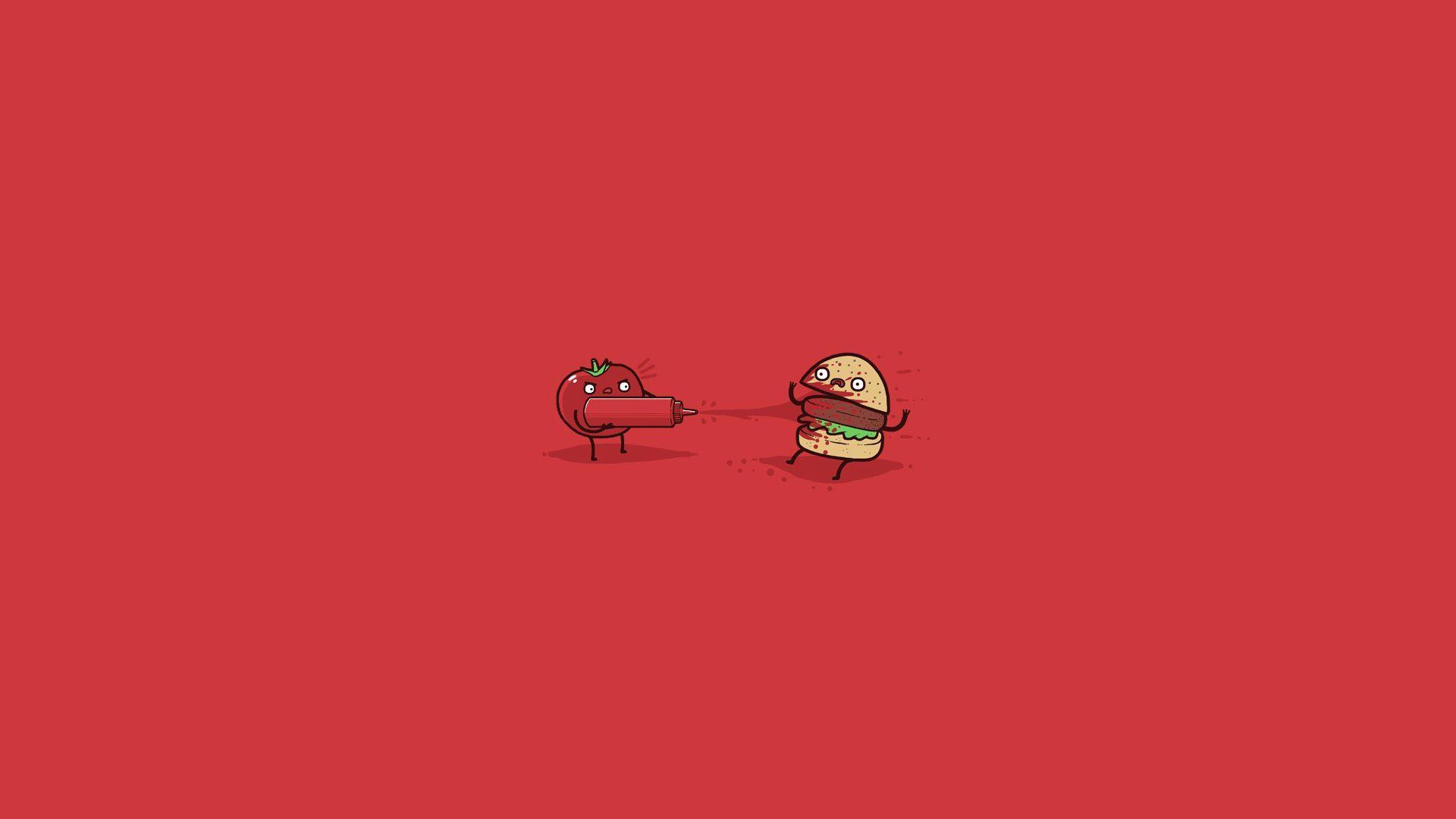 1920x1080 Ketchup Bottle Wallpaper