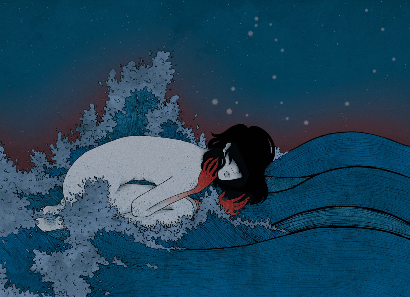 1400x1014 Écailles de Lune (Part I) Illustration (2). Image - Behance