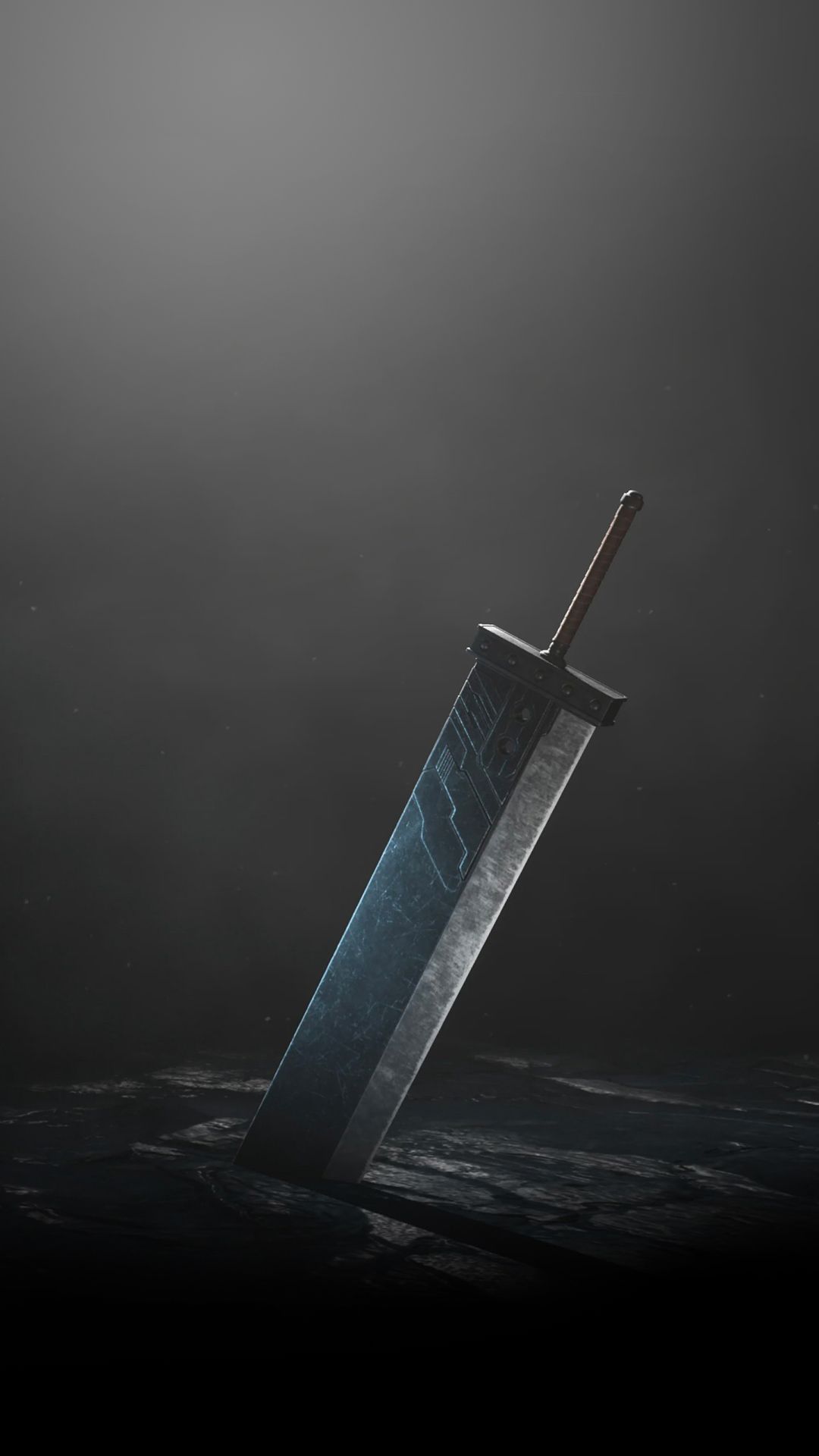 1080x1920 Final Fantasy VII Remake Buster Sword Version 2 Wallpaper with Monocle