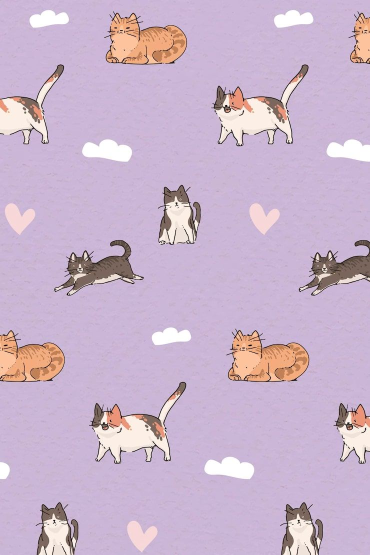 740x1110 Vintage cat wallpaper Image