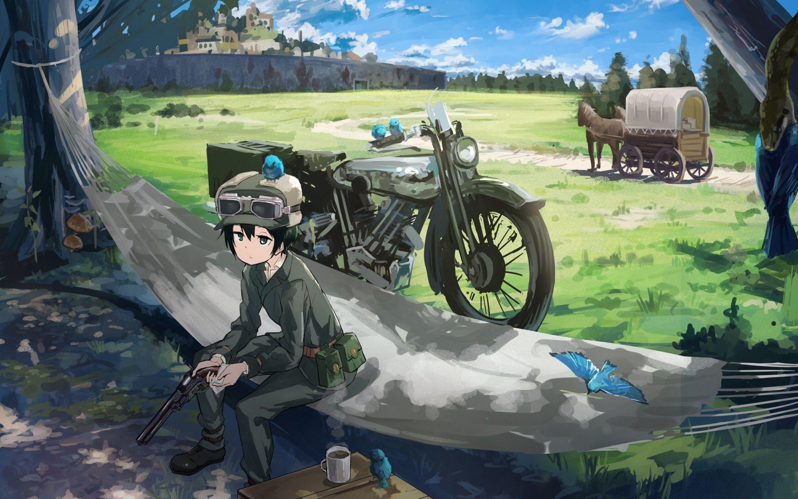 Kino's Journey Phone Wallpaper by Kuroboshi Kouhaku - Mobile Abyss