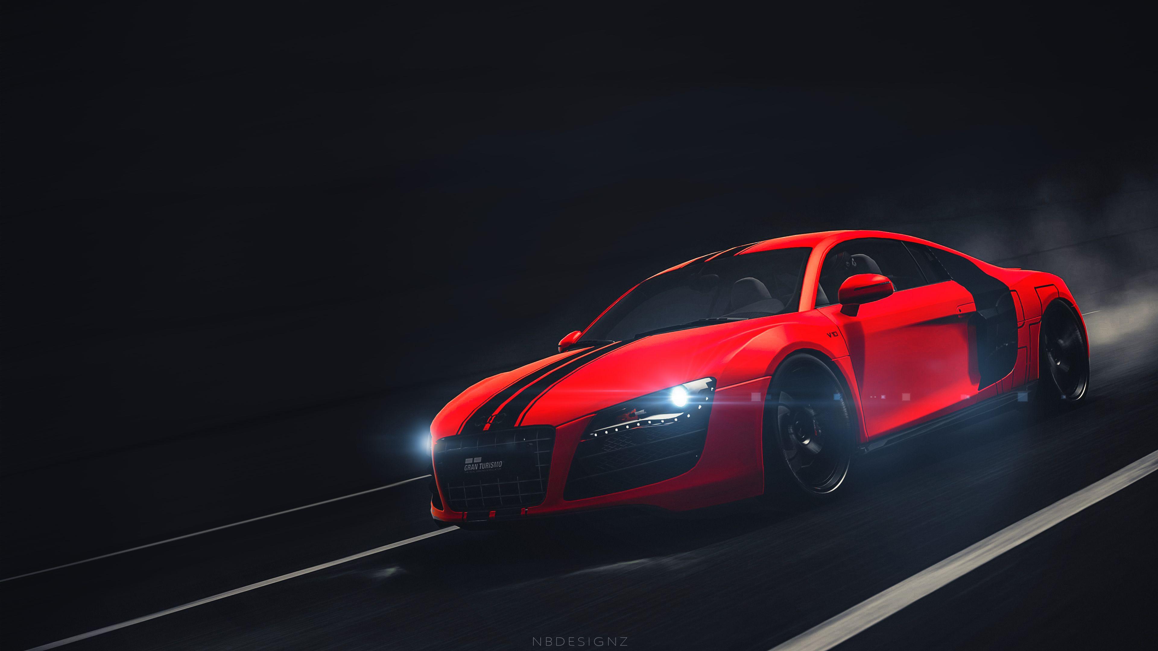 Audi R8 Red Wallpapers Top Free Audi R8 Red Backgrounds Wallpaperaccess