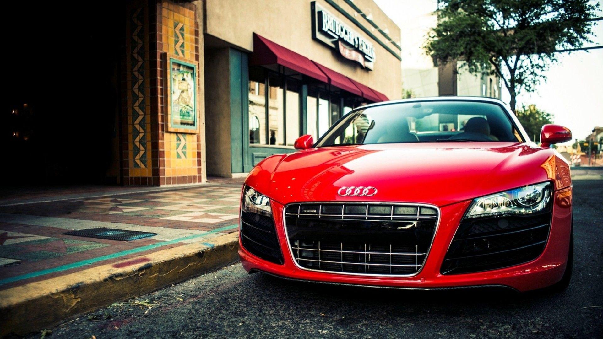 1920x1080 Audi R8 Red