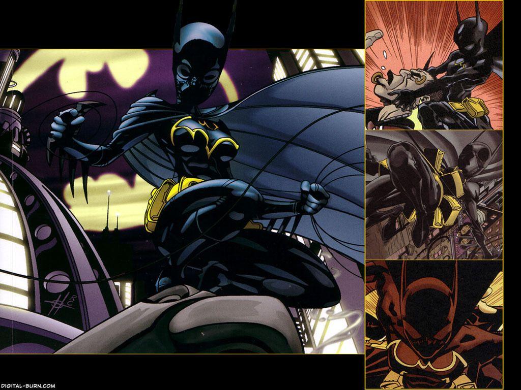 1024x768 Batgirl Comics Wallpaper