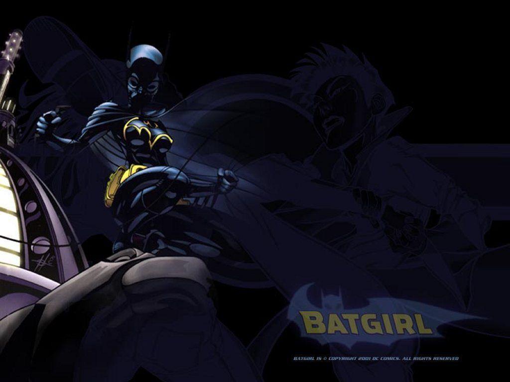 1024x768 Batgirl Wallpaper