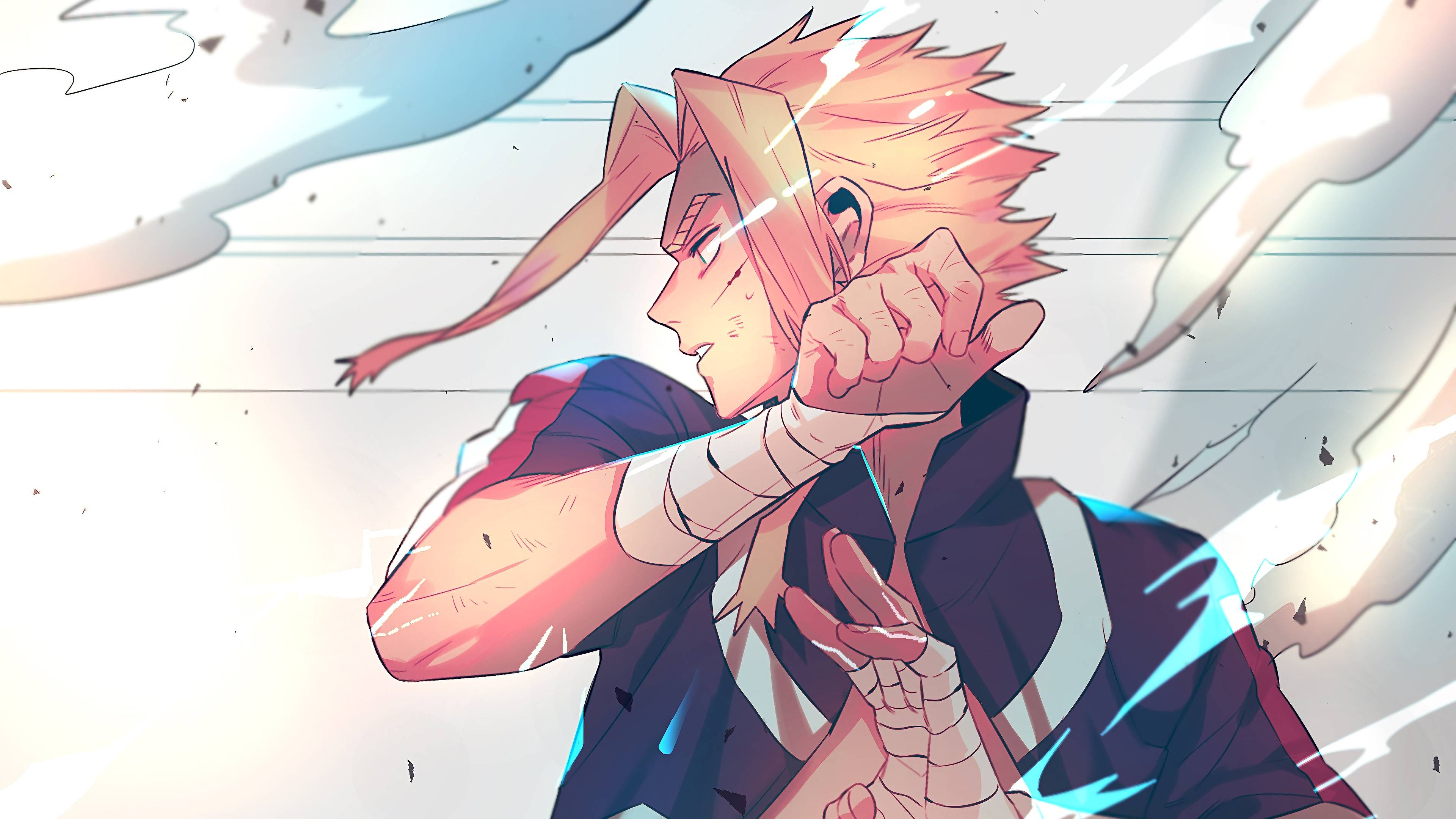 3840x2160 All Might Toshinori Yagi My Hero Academia Boku no Hero Academia 4K