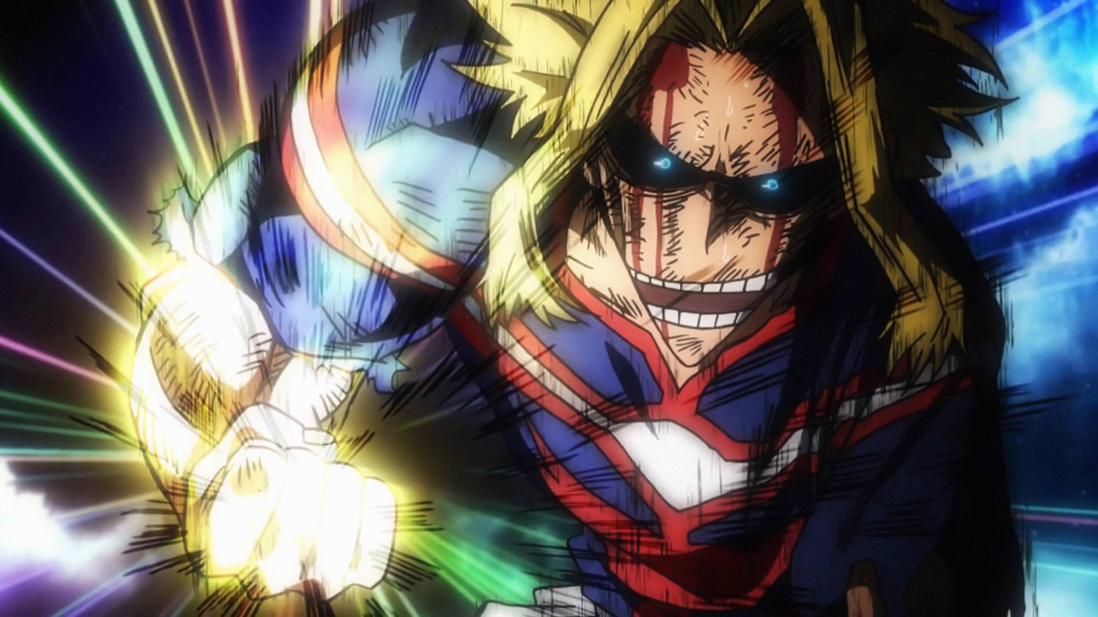 3840x2160 All Might Toshinori Yagi My Hero Academia Boku no Hero Academia 4K