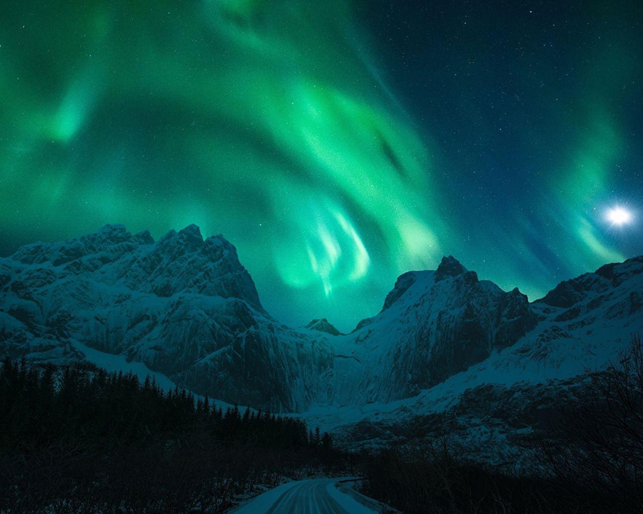 Aurora Borealis 1280x1024 Wallpapers Top Free Aurora Borealis