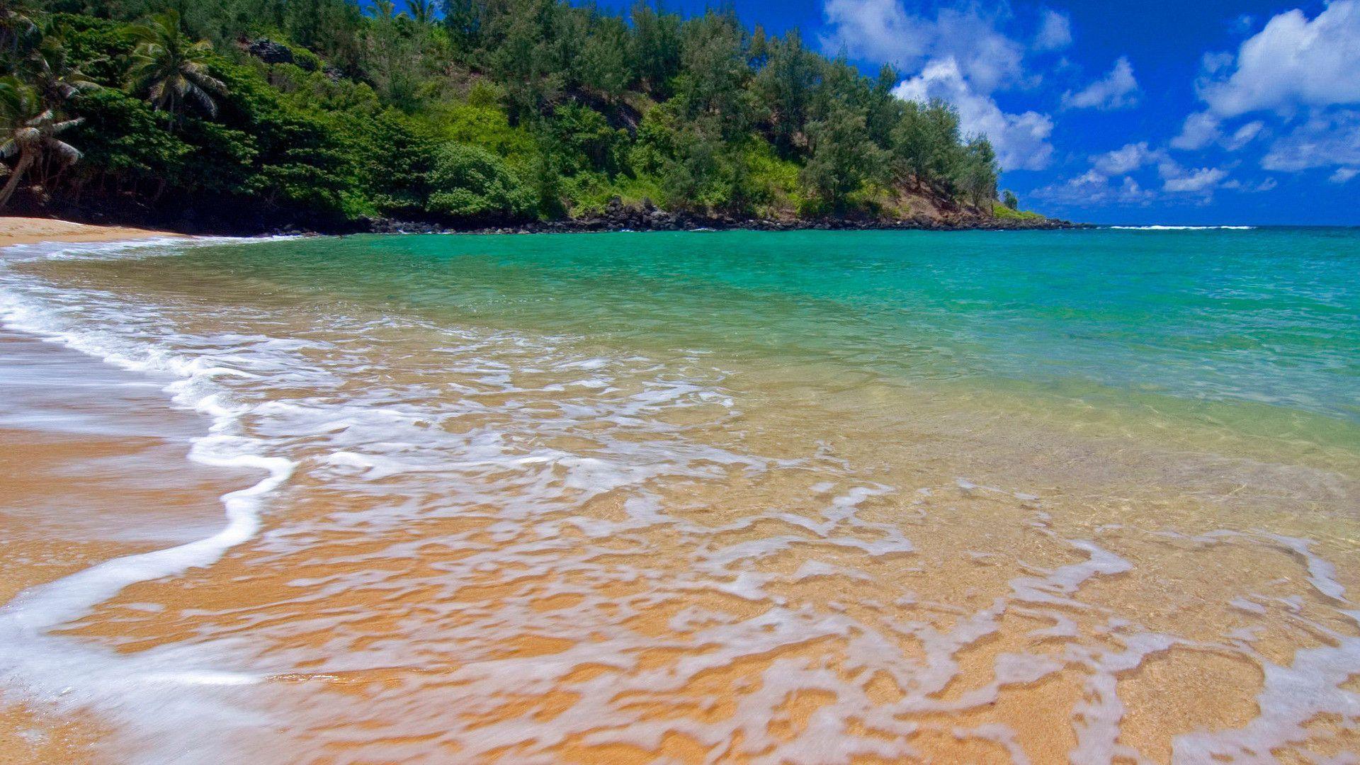 1920x1080 Full HD 1080p Beach Background