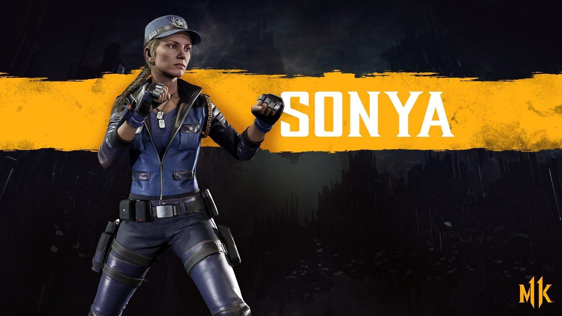 1920x1080 4K Ultra HD Sonya Blade Wallpaper