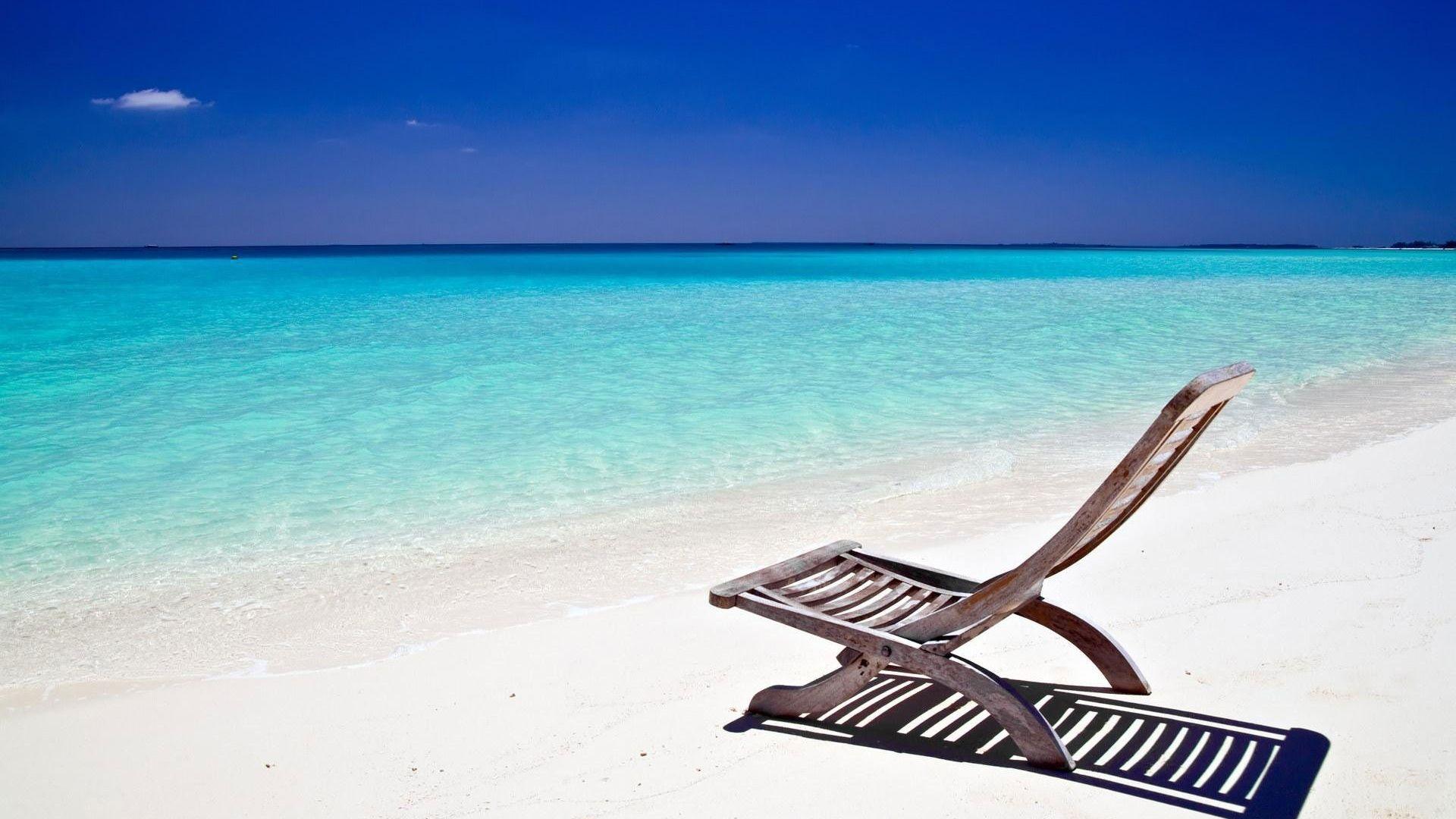 1920x1080 Beach Chairs, computing, activity desktop PC and Mac