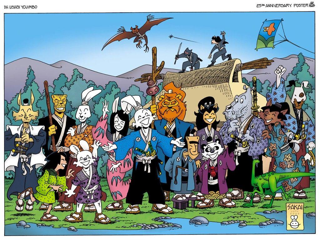 1024x768 Usagi Yojimbo