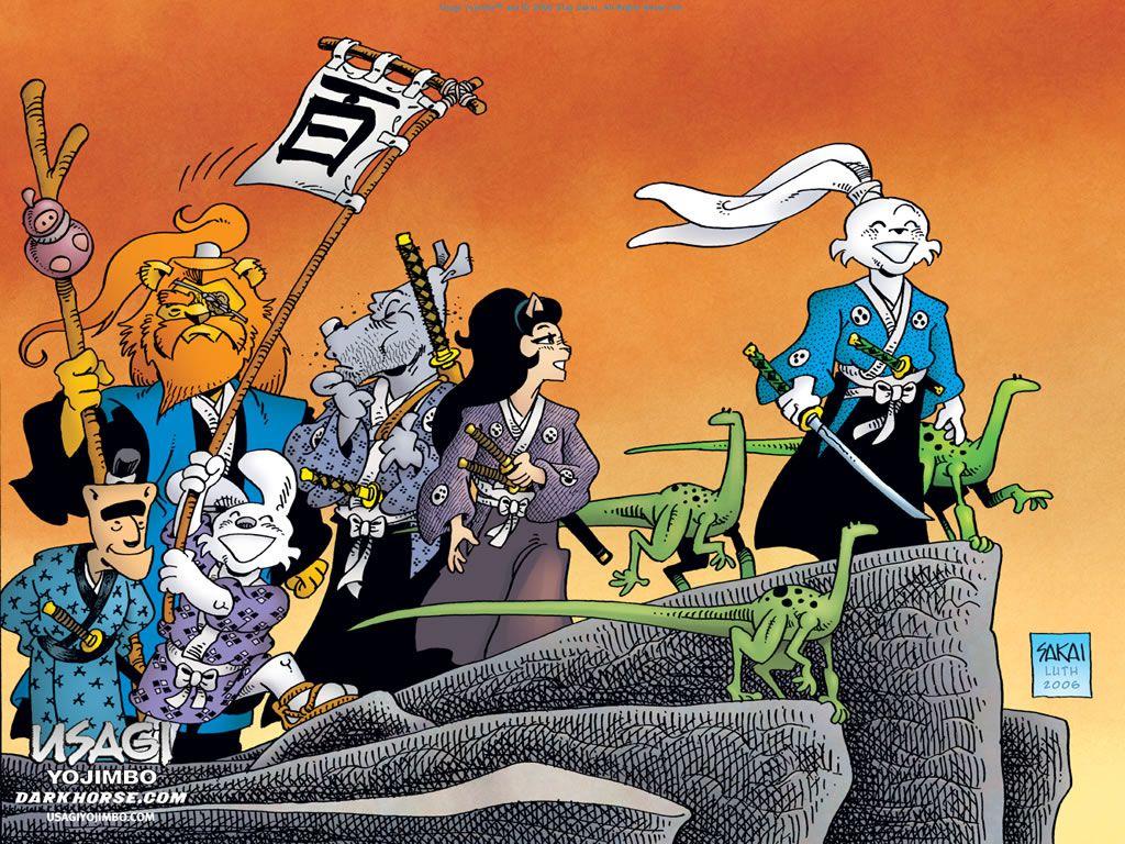 1024x768 Usagi Yojimbo - Desktops - Dark Horse Comics