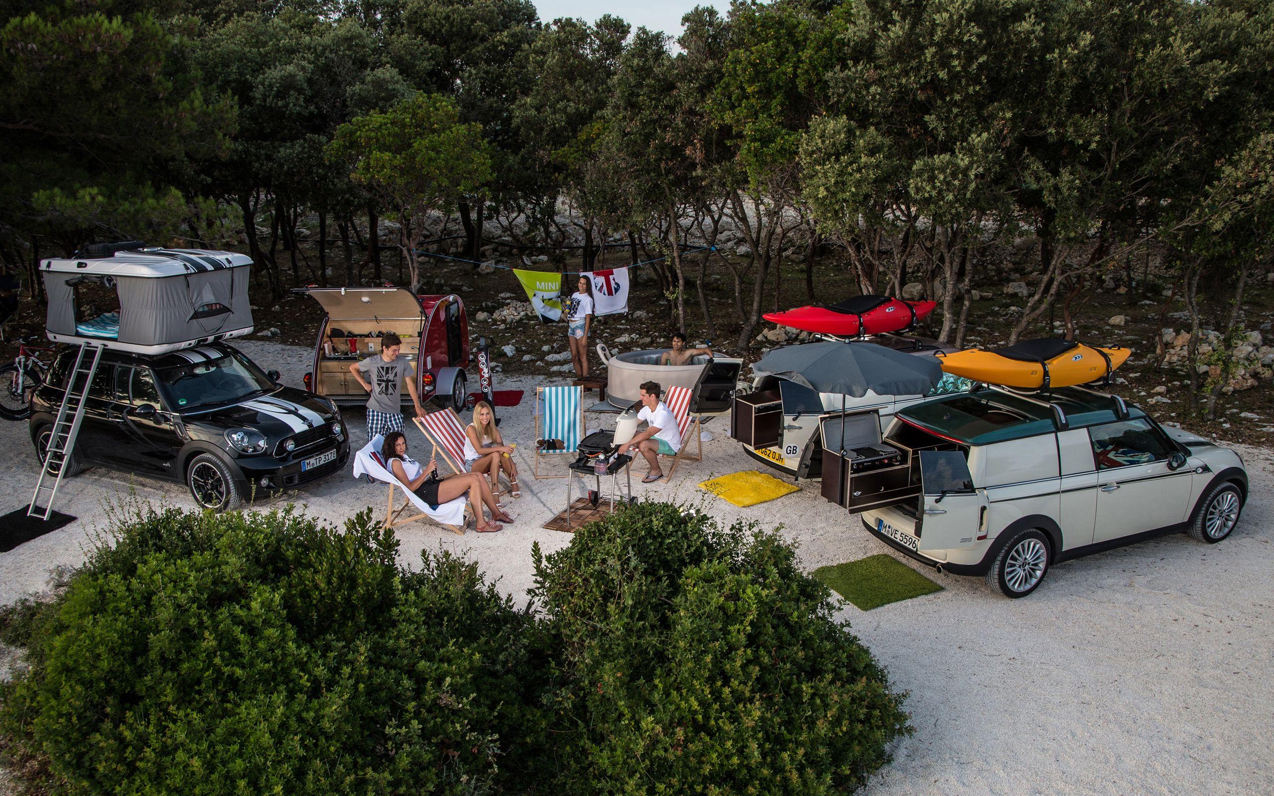 2560x1600 Mini Countryman ALL4 Camp Concept