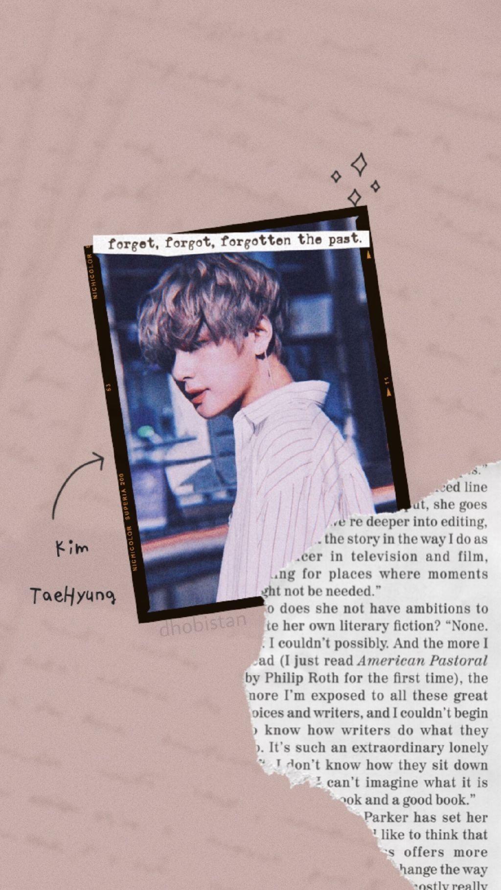1024x1820 taehyung #wallpaper #aesthetic #tumblr #vintage #bts, HD