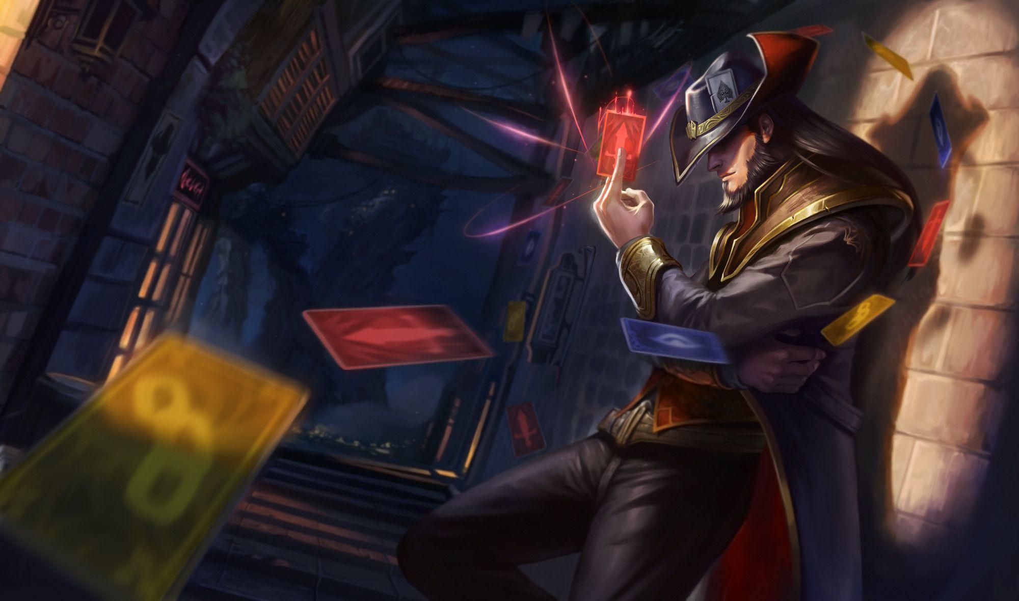 Twisted Fate Wallpapers Top Free Twisted Fate Backgrounds Wallpaperaccess