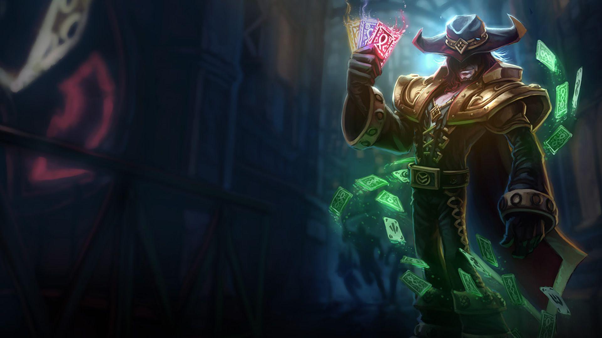 1920x1080 League of Legends Twisted Fate. Twisted fate, League of legends, Fate