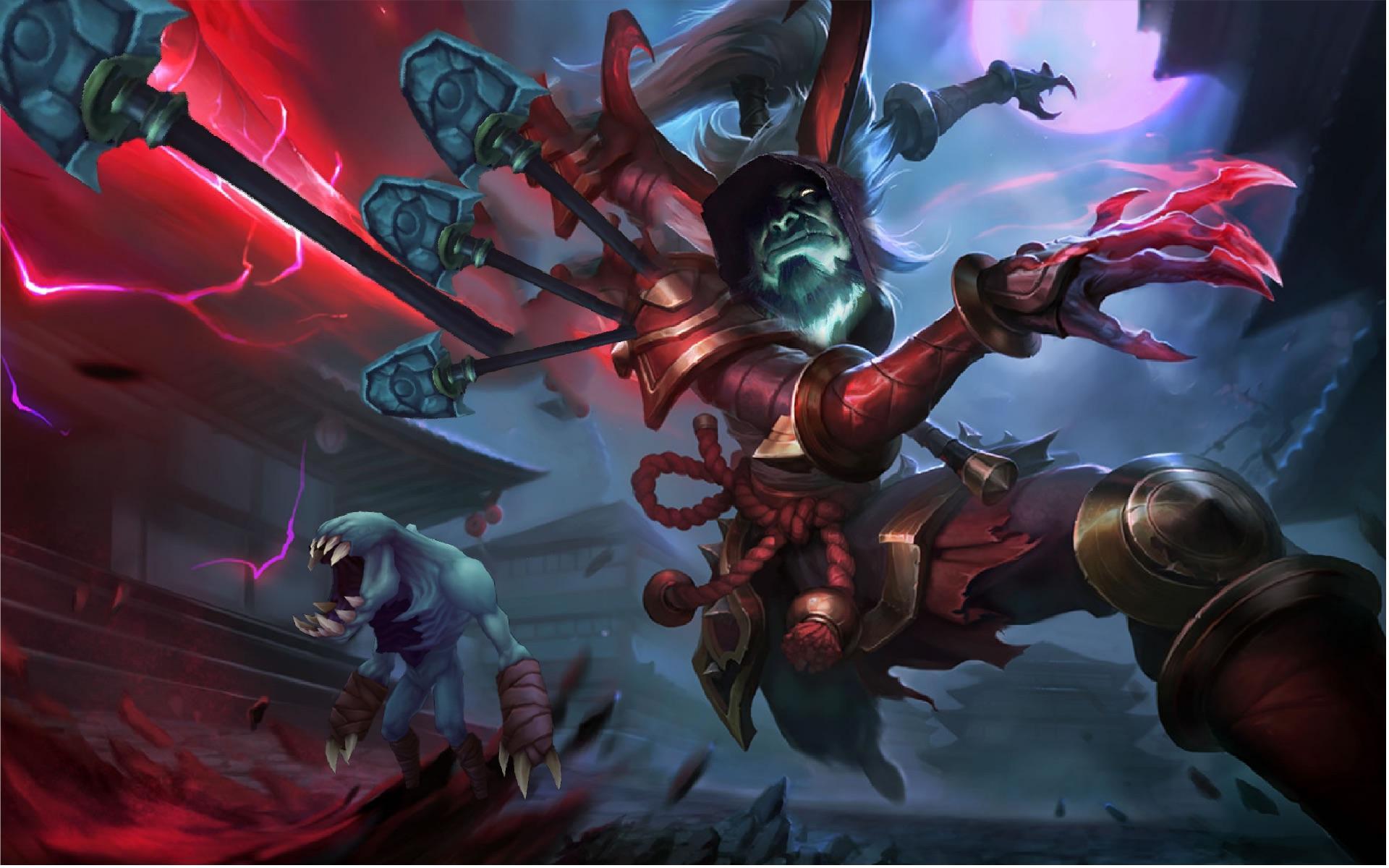1920x1200 Blood Moon Yorick Fate Blood Moon Splash Art, Download