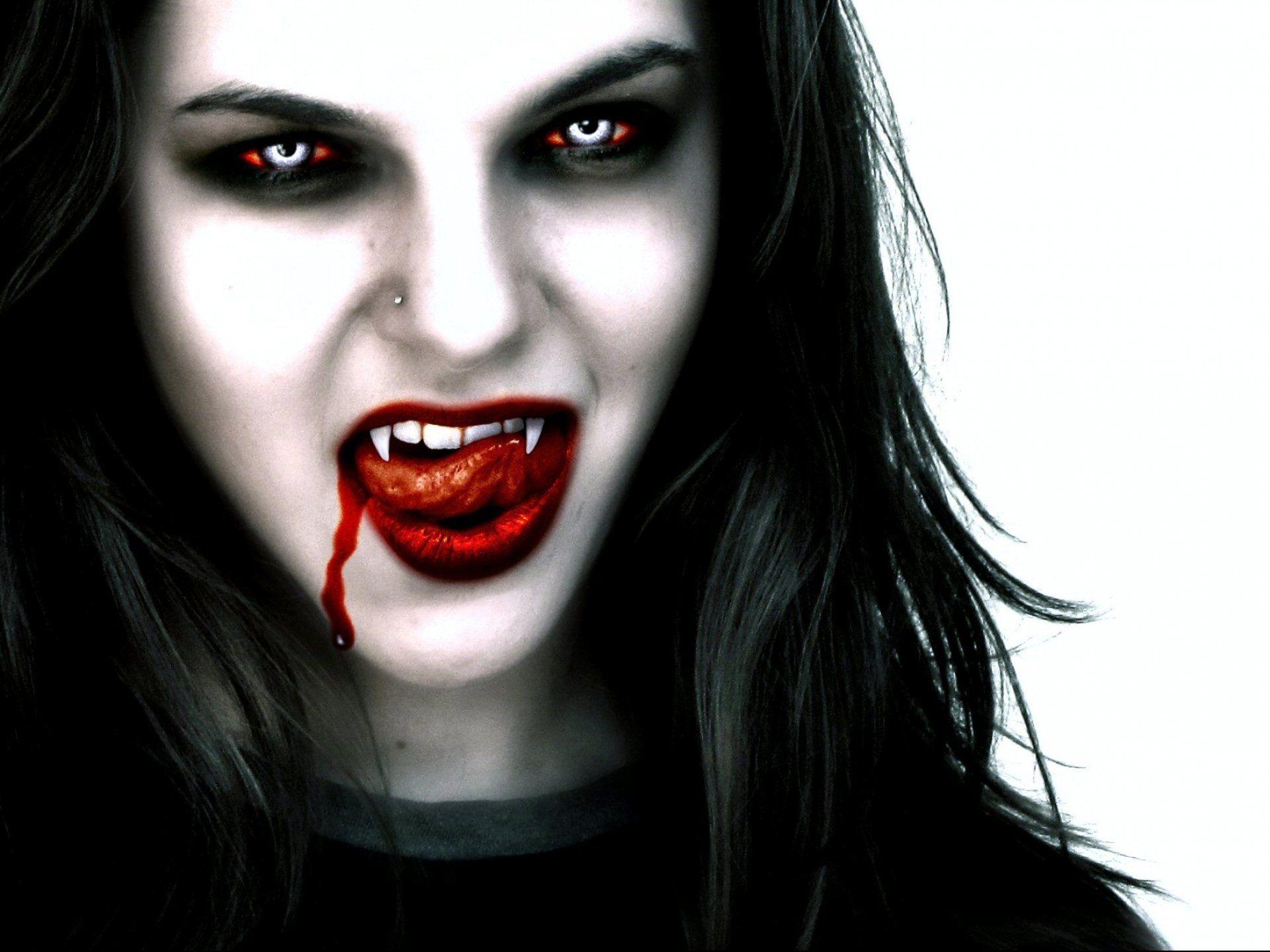 1920x1440 fantasy, Artwork, Art, Dark, Vampire, Gothic, Girl, Girls, Horror
