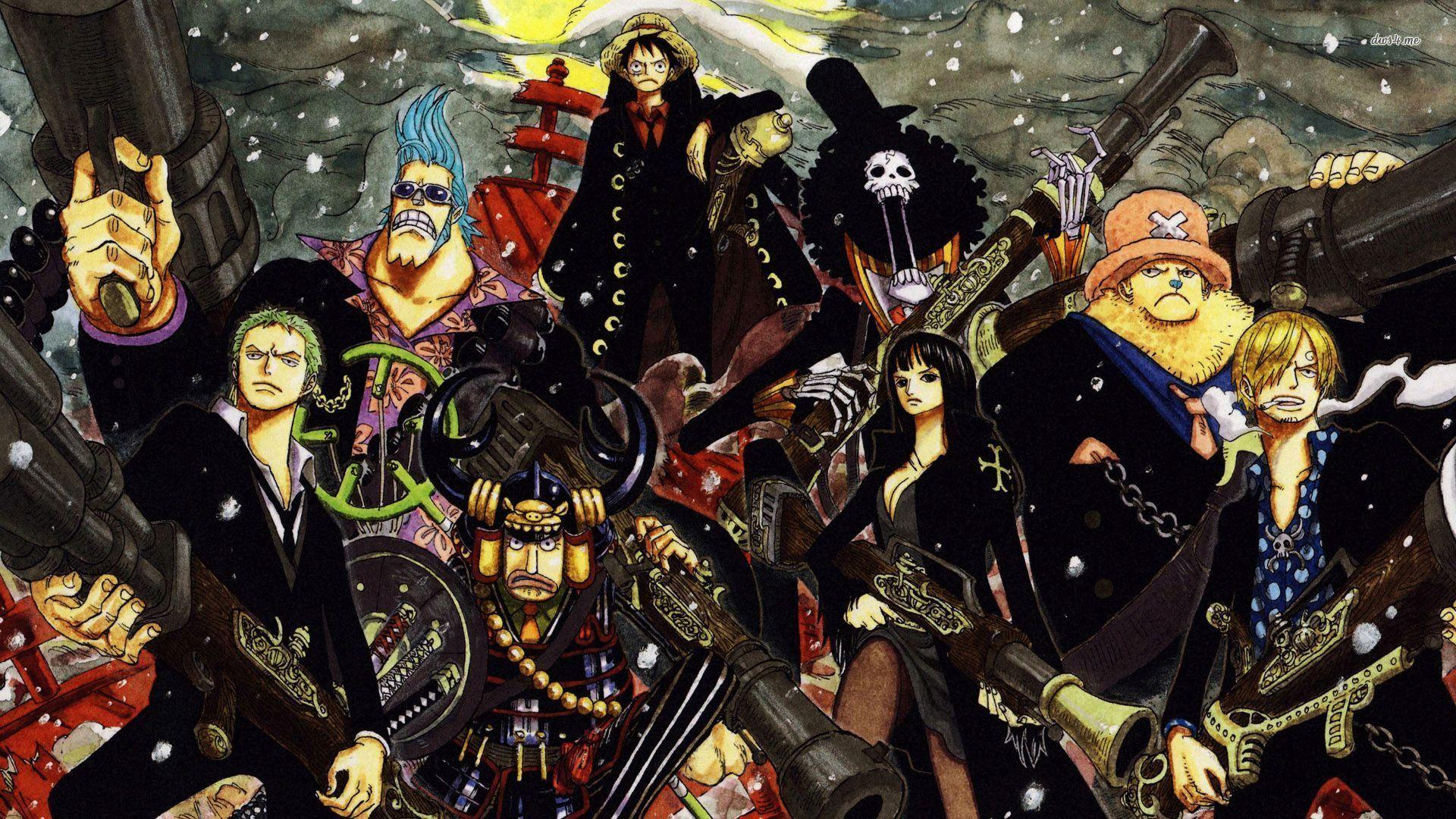 1920x1080 One Piece wallpaper. One piece new world, One piece anime, Brooks