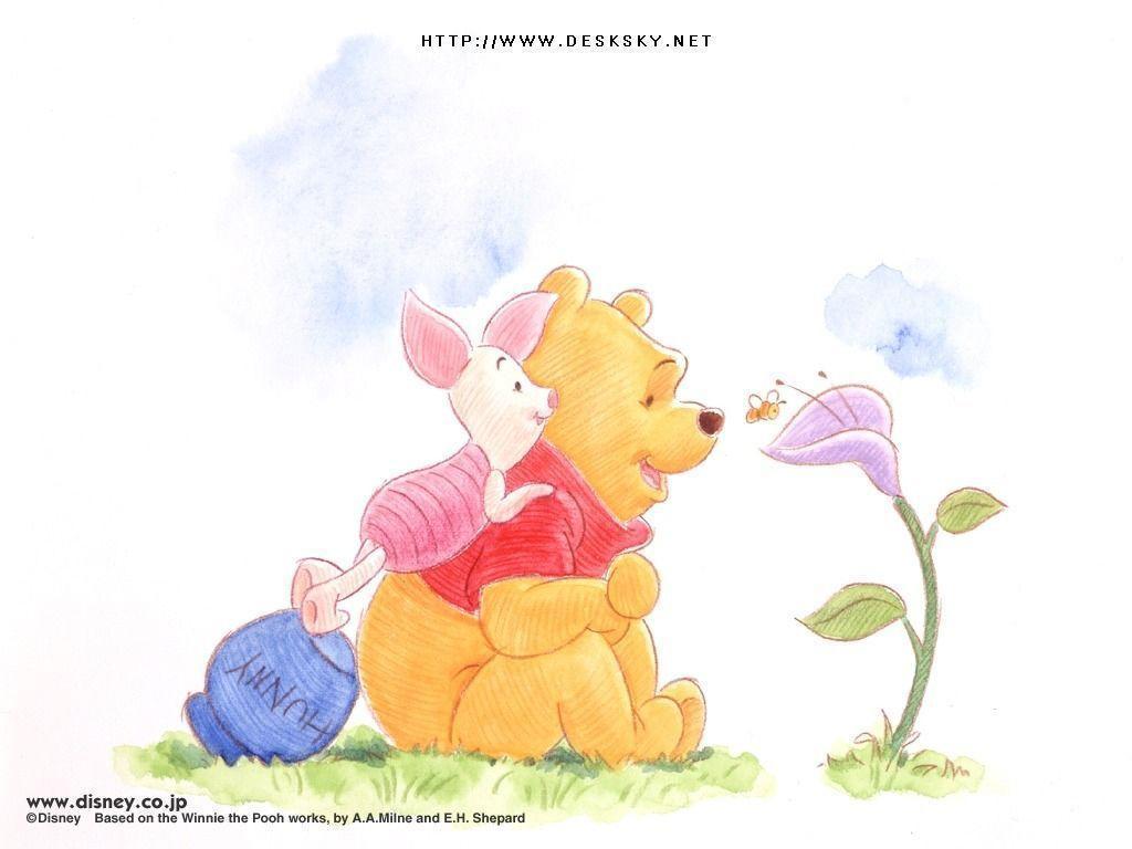 1024x768 Winnie The Pooh Desktop Wallpaper