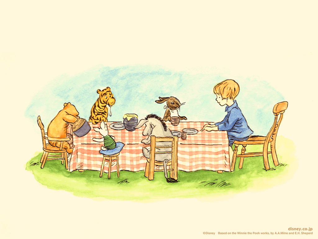 1024x768 High Resolution Classic Winnie The Pooh Clipart