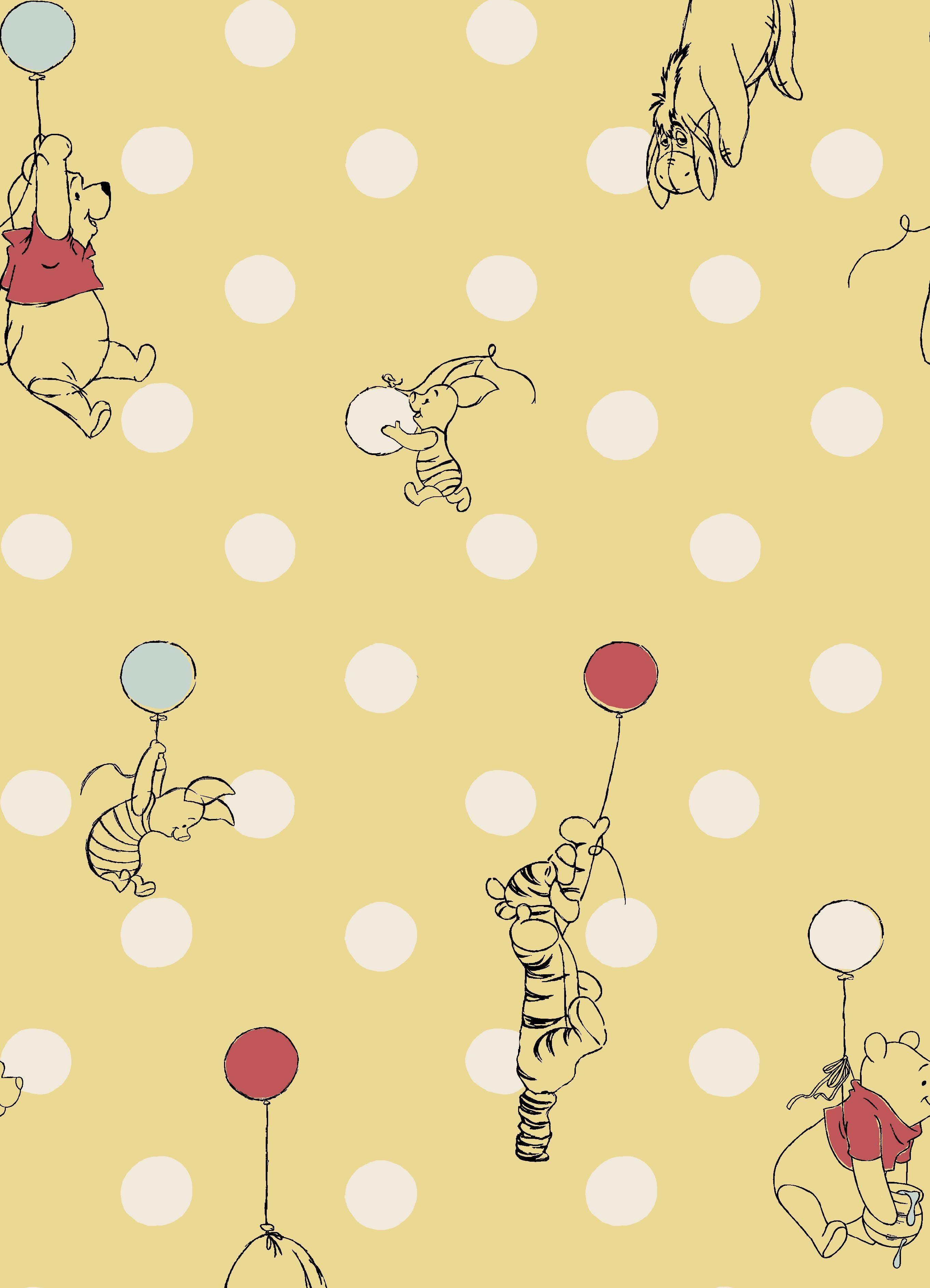 2723x3773 Balloon Spot. Cath kidston wallpaper, Winnie the pooh background