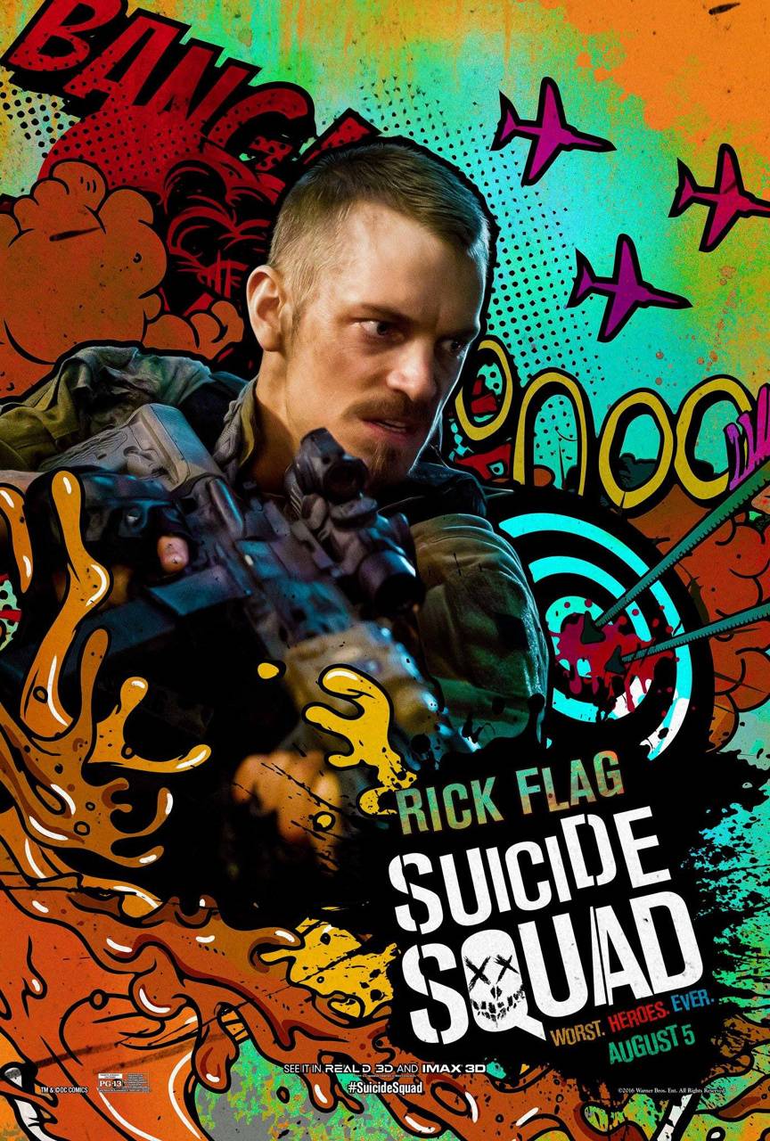 864x1280 Rick Flag wallpaper