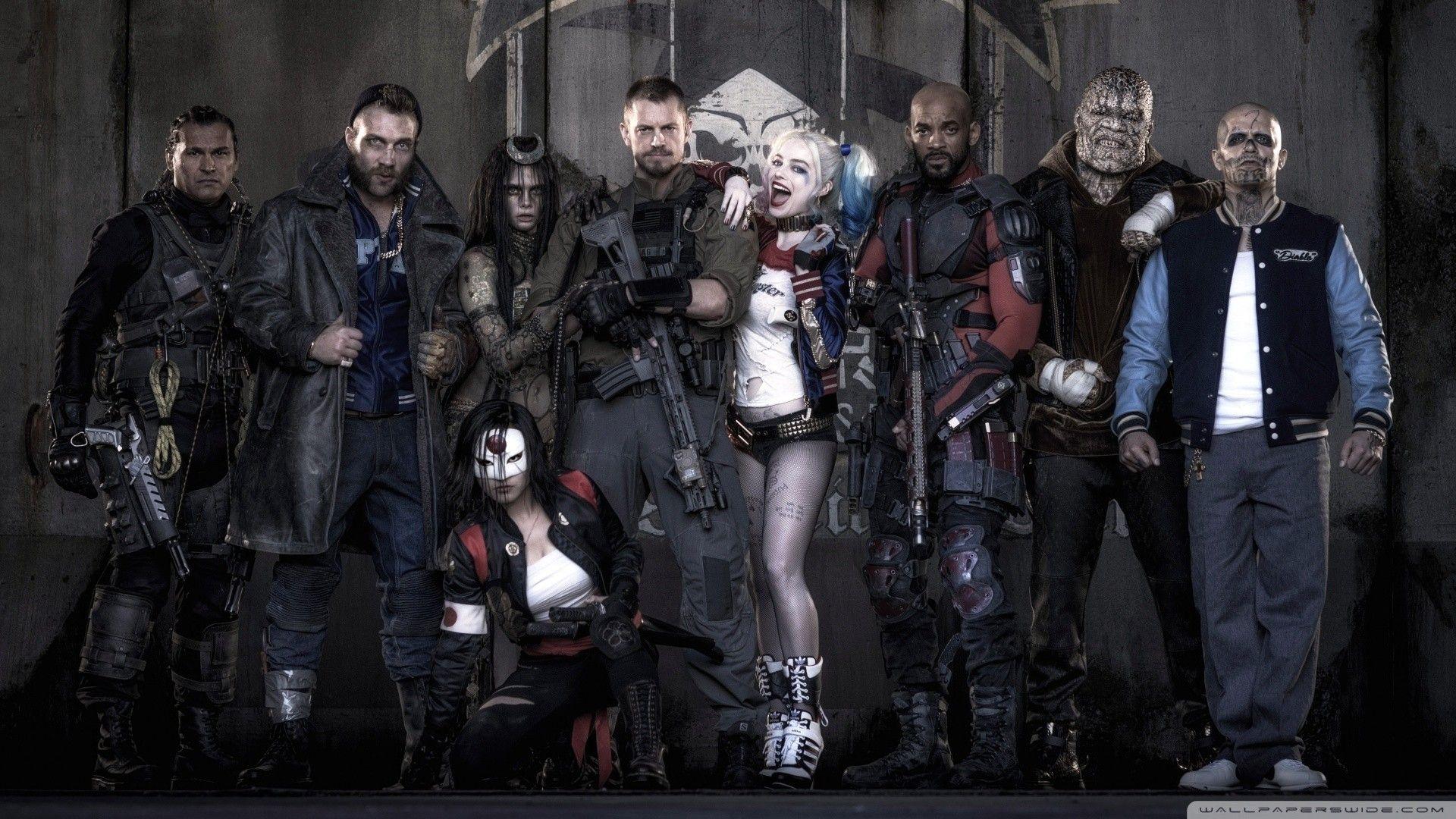 1920x1080 Harley Quinn, Deadshot, Killer Croc, Cara Delevingne, Will Smith