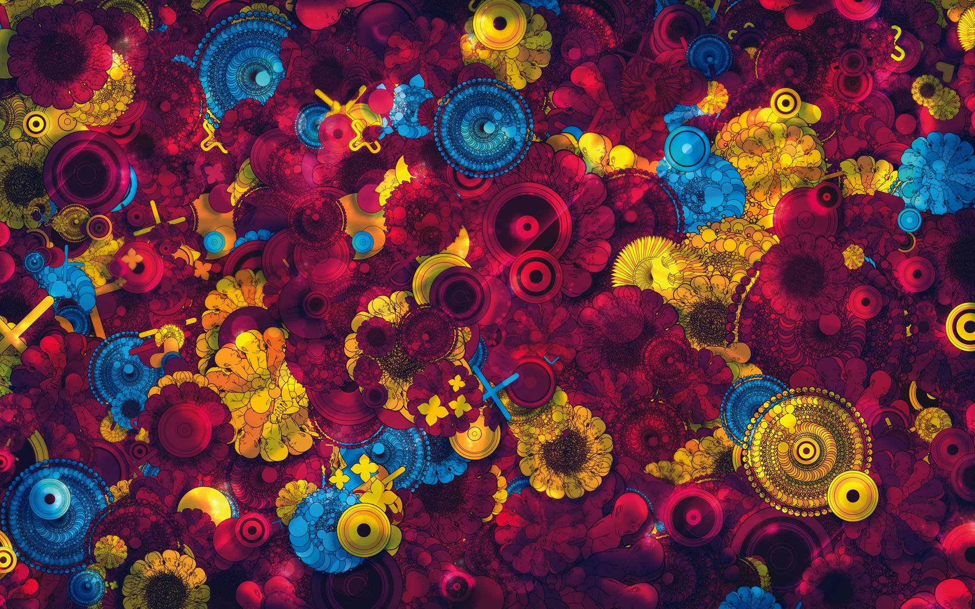 1920x1200 Psychedelic Trip Wallpaper