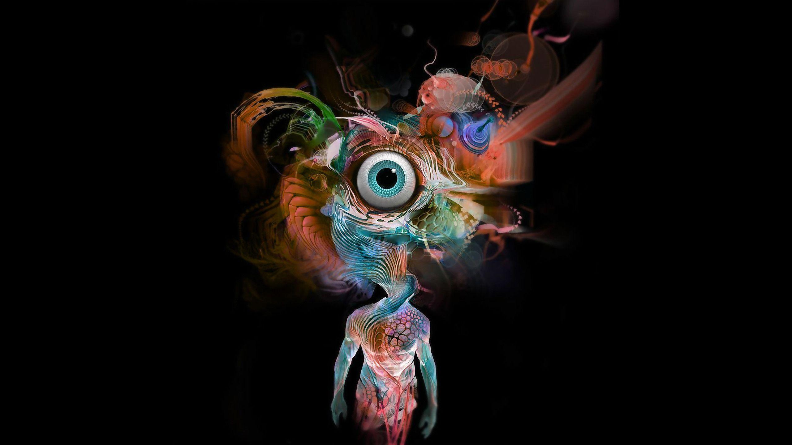2560x1440 Free Psychedelic Wallpaper