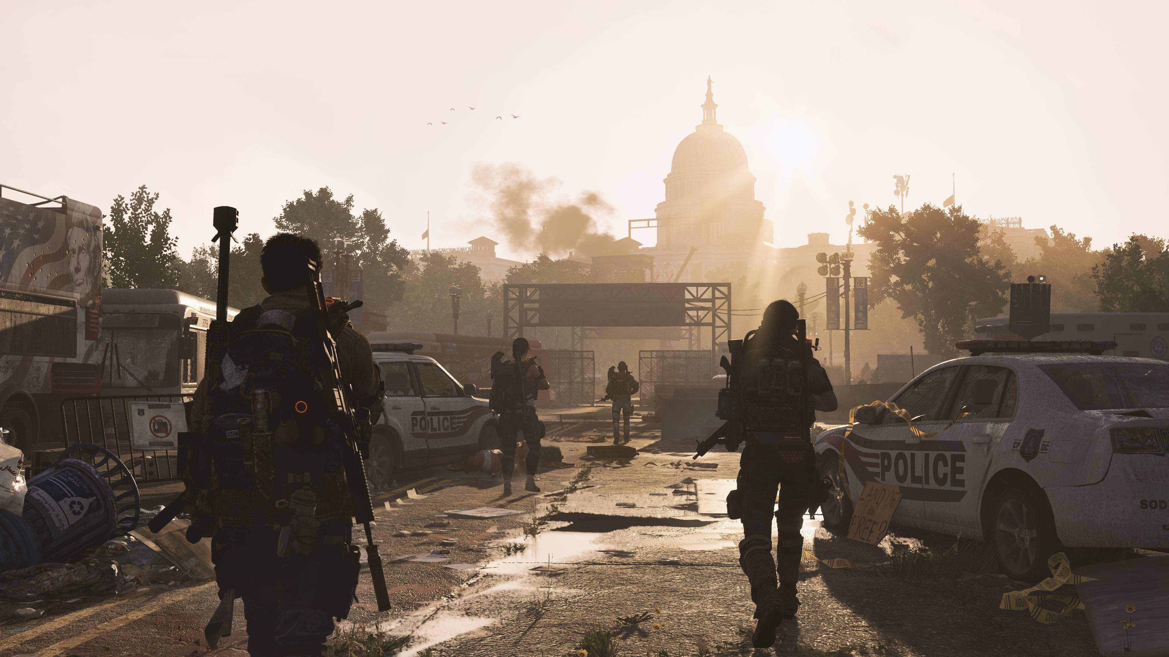 3840x2160 The Division 2 Video Game Washington, D.C. 4K