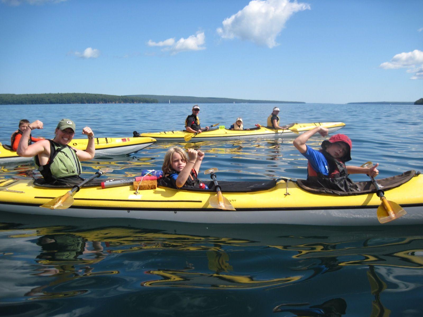 1600x1200 Apostle Islands Family Camping at Base Camp