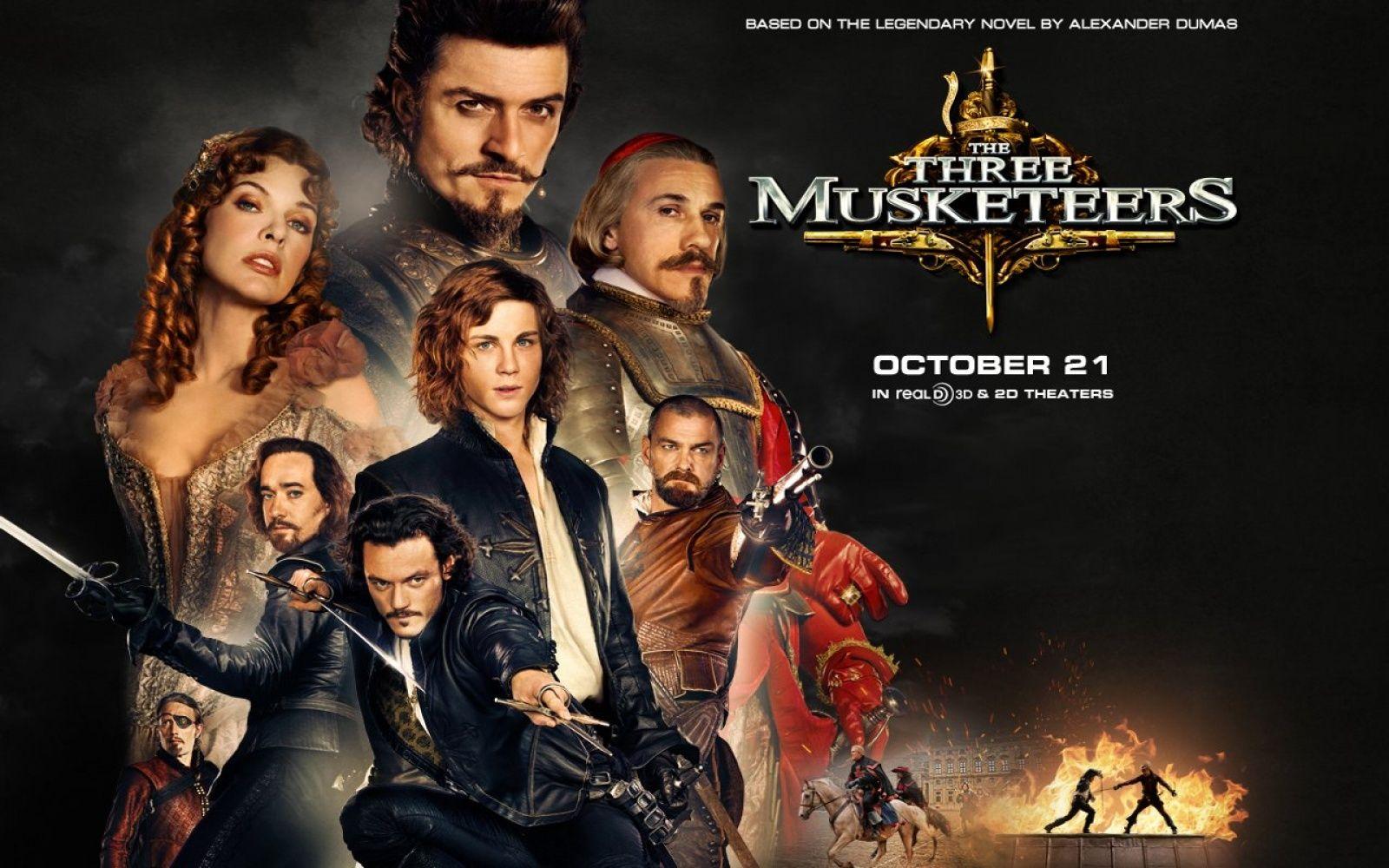 1600x1000 The Three Musketeers Wallpaper. Three