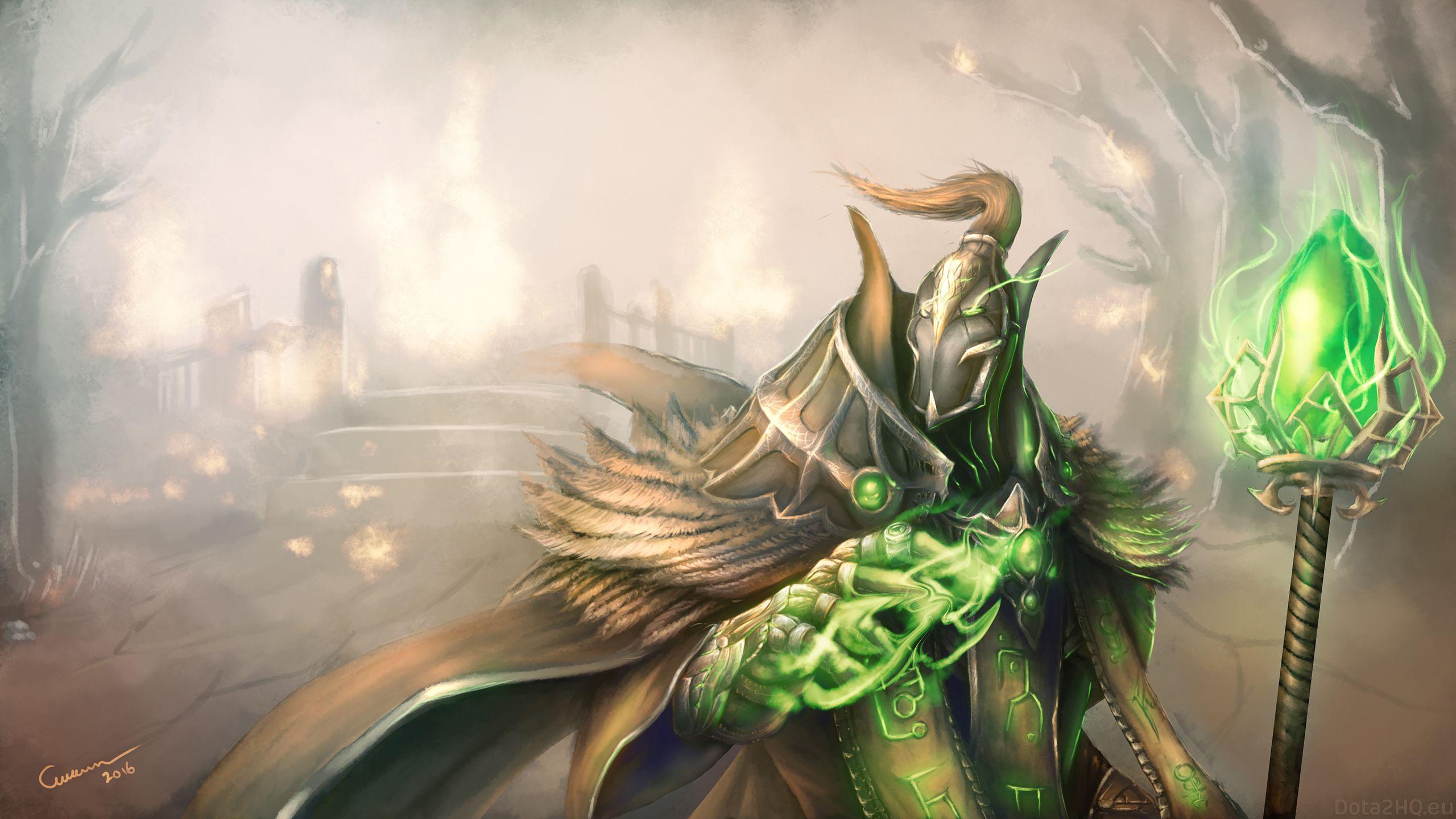 2560x1440 Rubick Wallpaper Aghanim's Legacy 2 Wallpaper