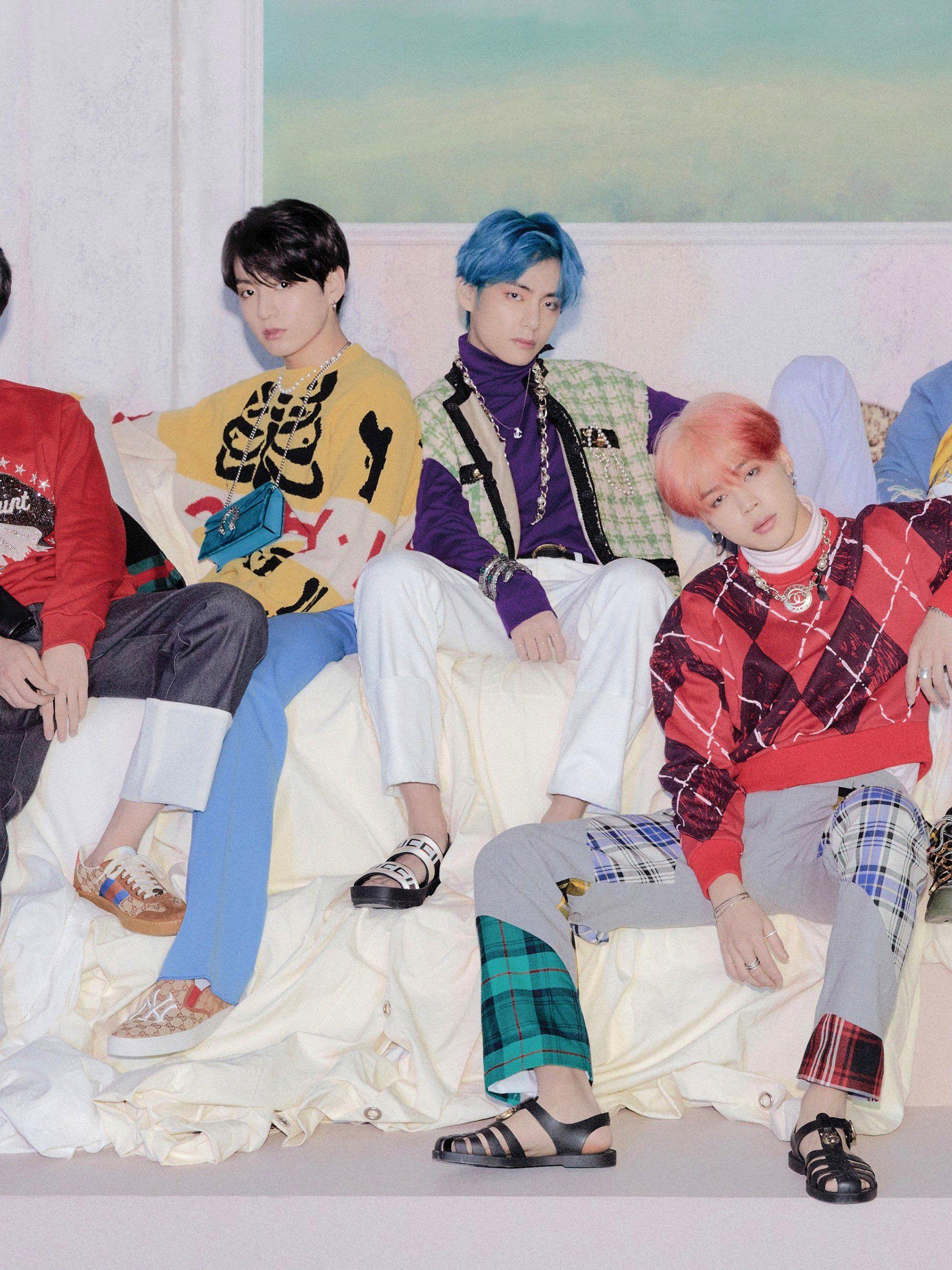 2048x2732 BTS Map of the Soul: Persona Members 4K Wallpaper