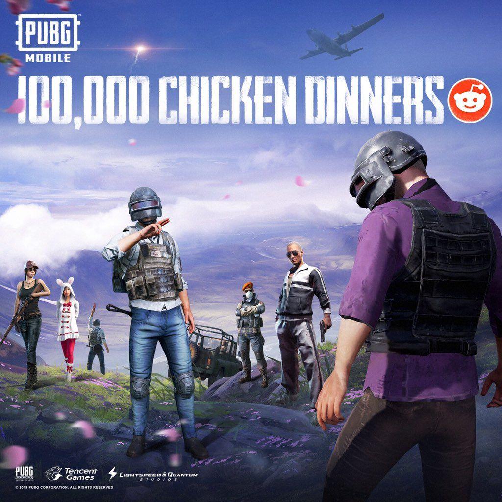 1024x1024 PUBG MOBILE have reached a major milestone: 100k
