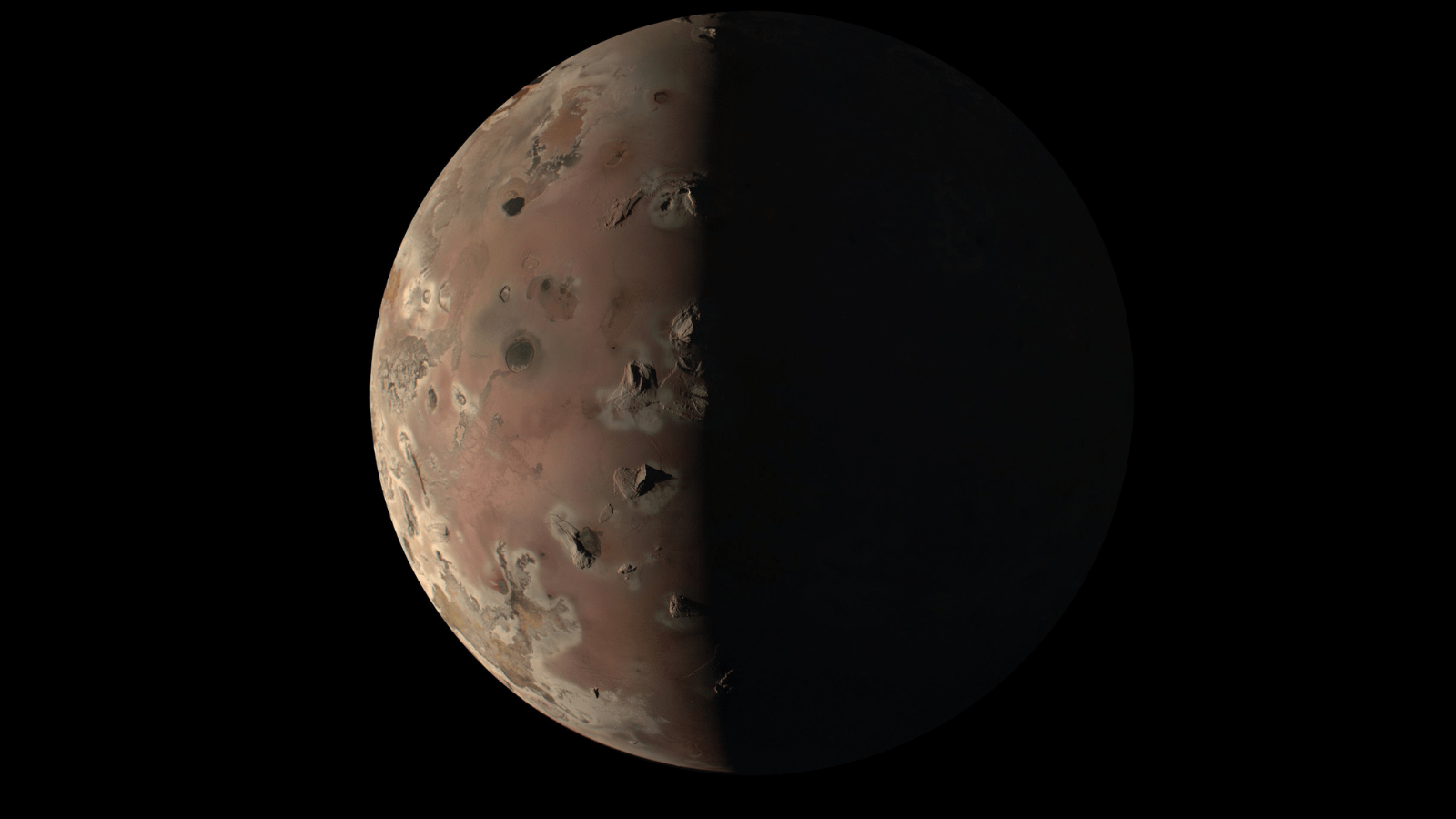 1600x900 NASA Juno spacecraft reveals Jupiter's volcanic moon Io like never before in spectacular new image