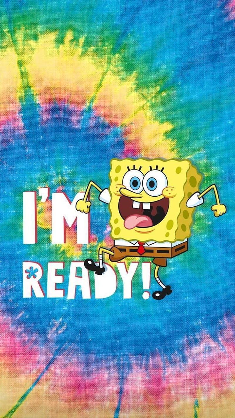 800x1422 Im Ready SB, instagram, mobile, nickelodeon, spongebob, HD phone wallpaper