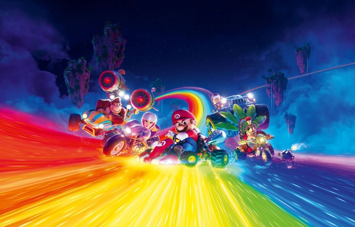 1200x770 Art Waĺl Mural Super Mario Bros Kids Room Wall Decor Vinyl Photo Wallpaper